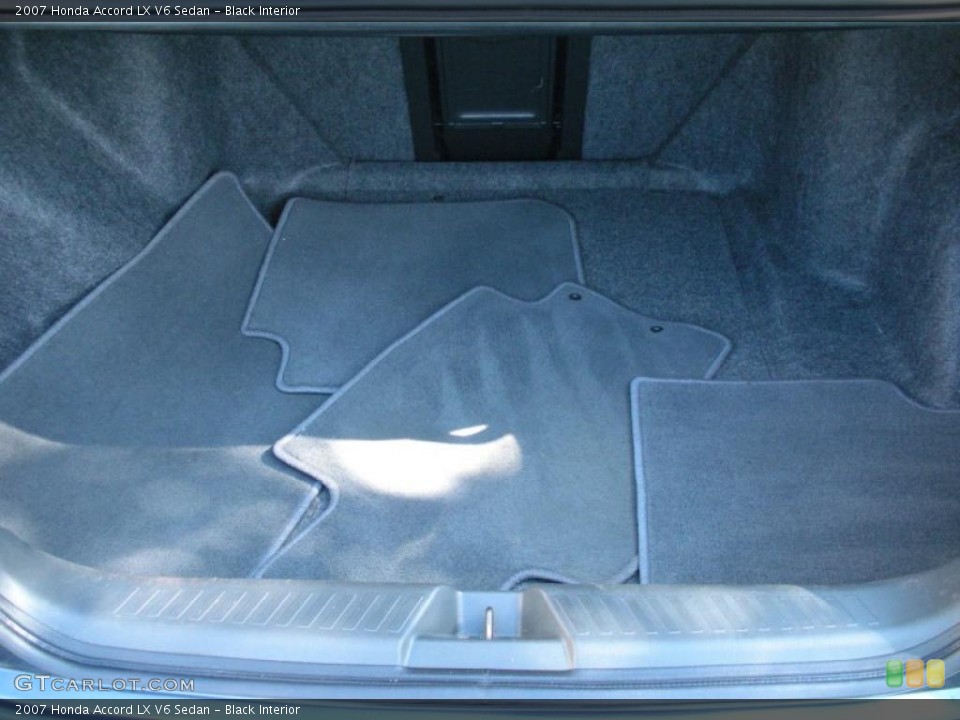 Black Interior Trunk for the 2007 Honda Accord LX V6 Sedan #38963070