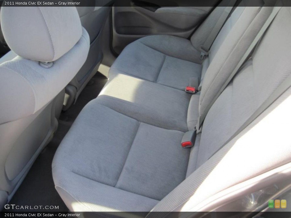 Gray Interior Photo for the 2011 Honda Civic EX Sedan #38966427
