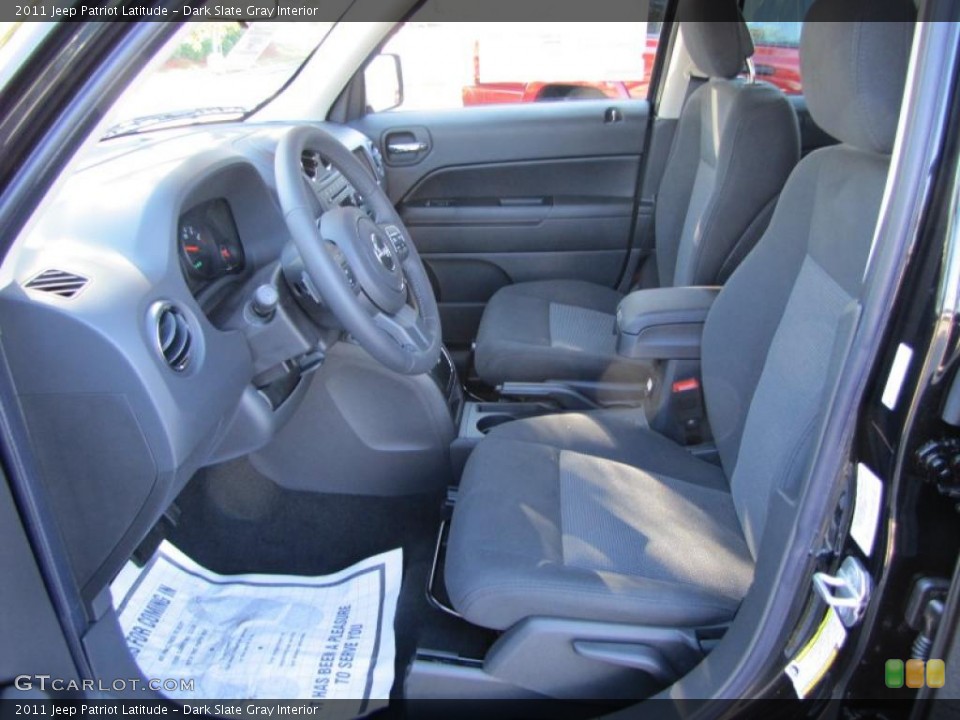 Dark Slate Gray Interior Photo for the 2011 Jeep Patriot Latitude #38969193