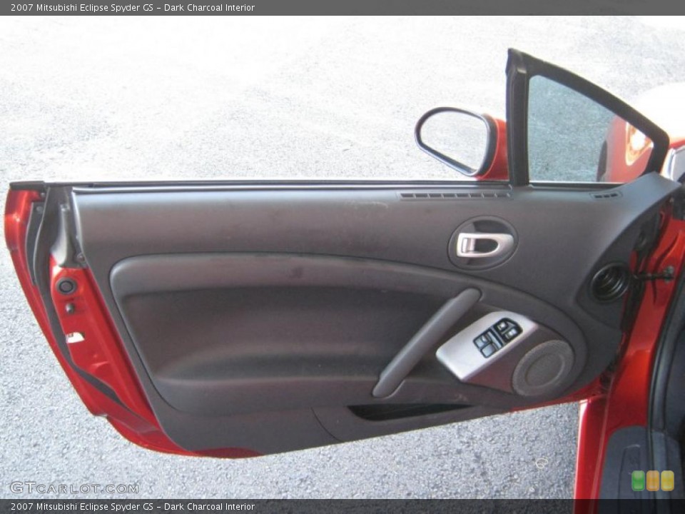 Dark Charcoal Interior Door Panel for the 2007 Mitsubishi Eclipse Spyder GS #38969901