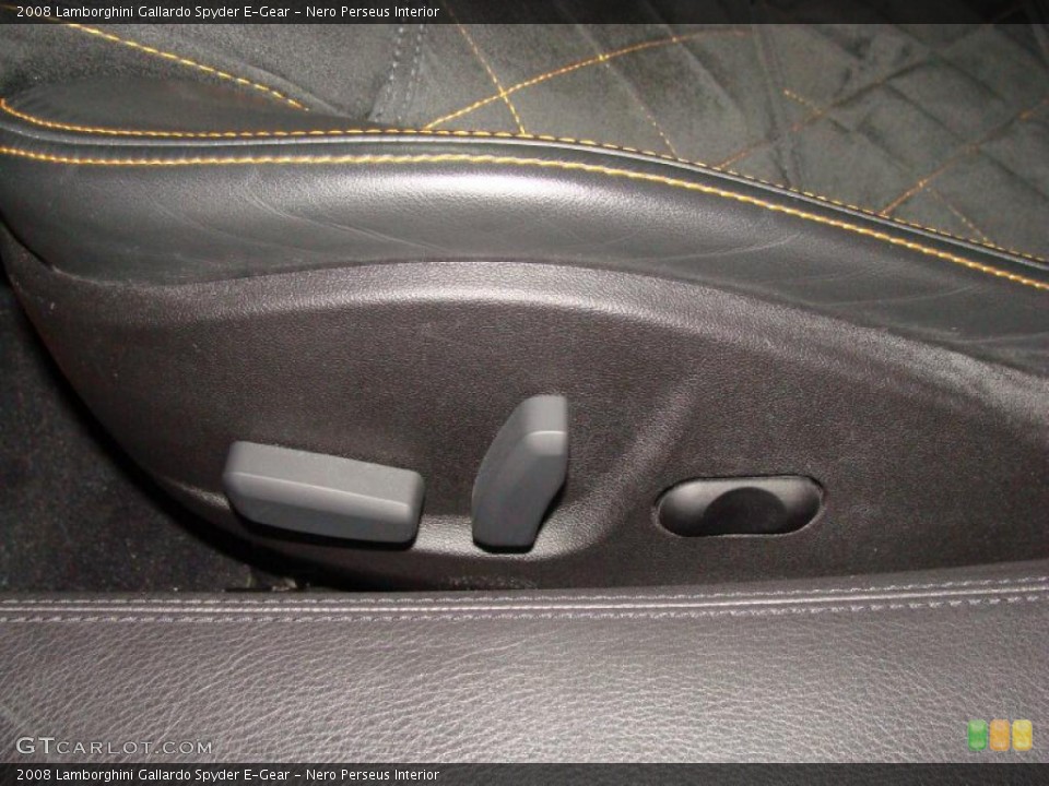 Nero Perseus Interior Controls for the 2008 Lamborghini Gallardo Spyder E-Gear #38970121