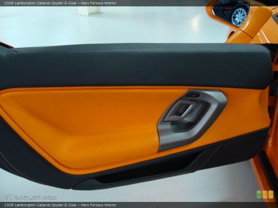 Nero Perseus Interior Door Panel for the 2008 Lamborghini Gallardo Spyder E-Gear #38970141