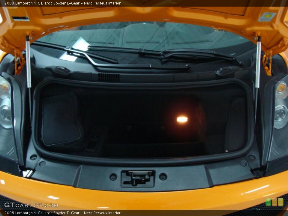Nero Perseus Interior Trunk for the 2008 Lamborghini Gallardo Spyder E-Gear #38970265
