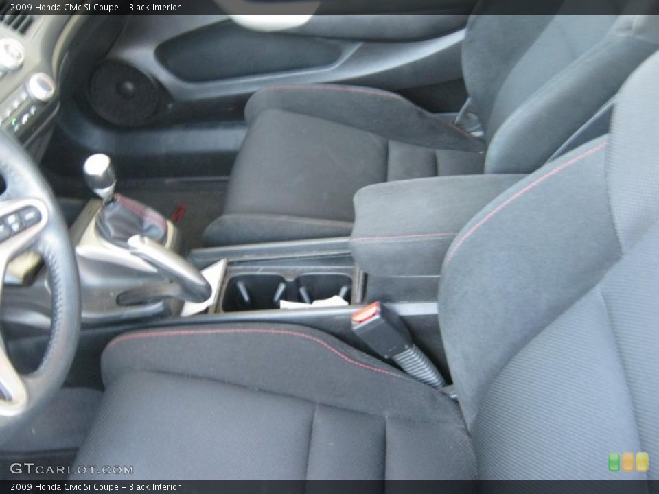 Black Interior Photo for the 2009 Honda Civic Si Coupe #38970976