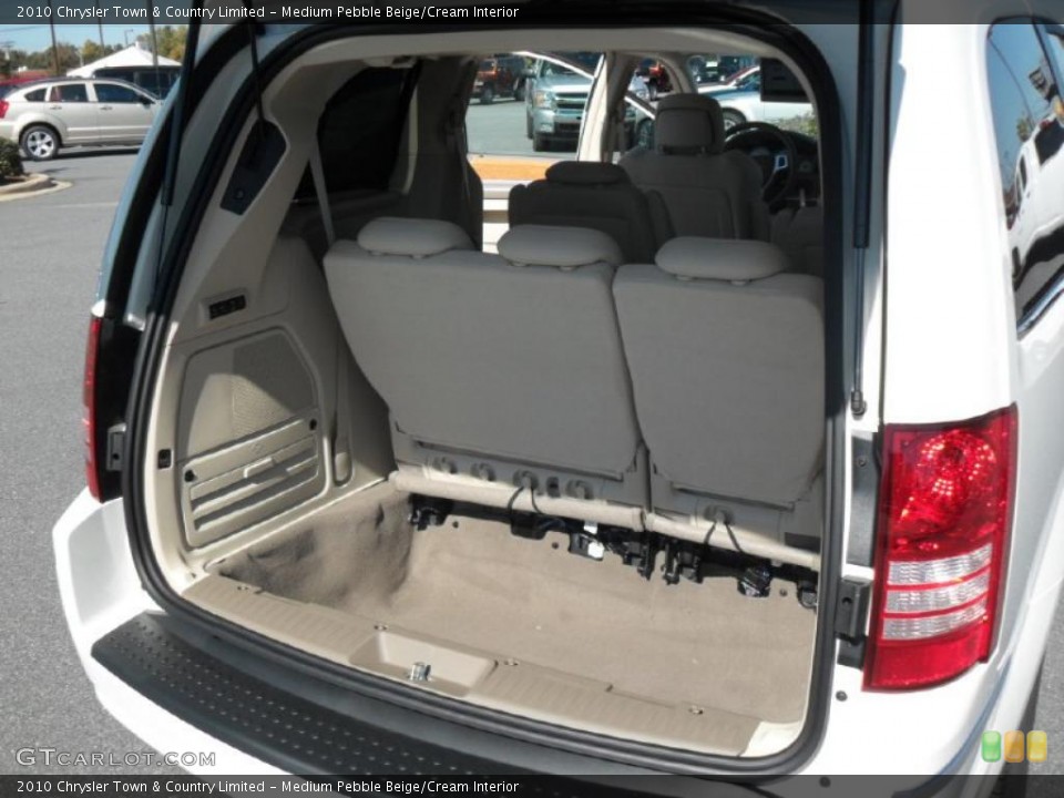 Medium Pebble Beige/Cream Interior Trunk for the 2010 Chrysler Town & Country Limited #38971328