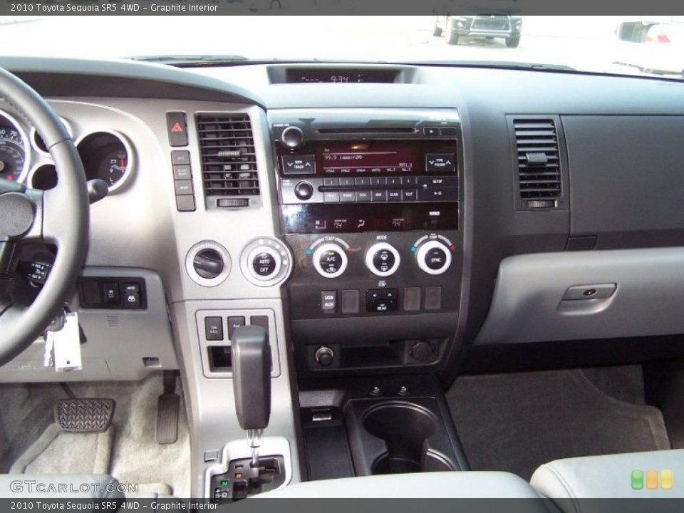 Graphite Interior Dashboard for the 2010 Toyota Sequoia SR5 4WD #38973740