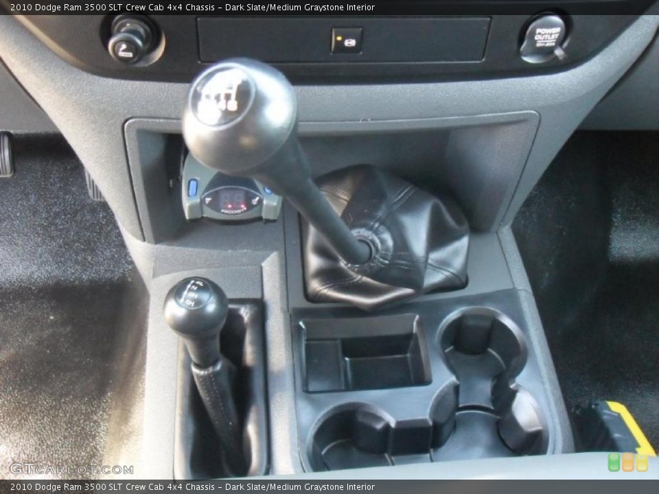 Dark Slate/Medium Graystone Interior Transmission for the 2010 Dodge Ram 3500 SLT Crew Cab 4x4 Chassis #38974116