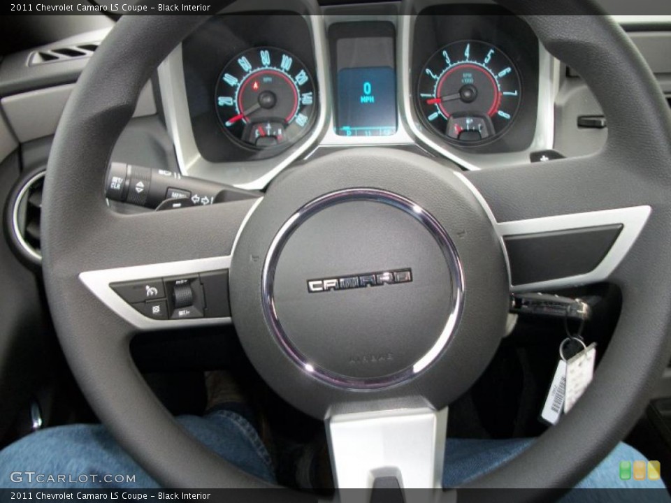 Black Interior Controls for the 2011 Chevrolet Camaro LS Coupe #38974761