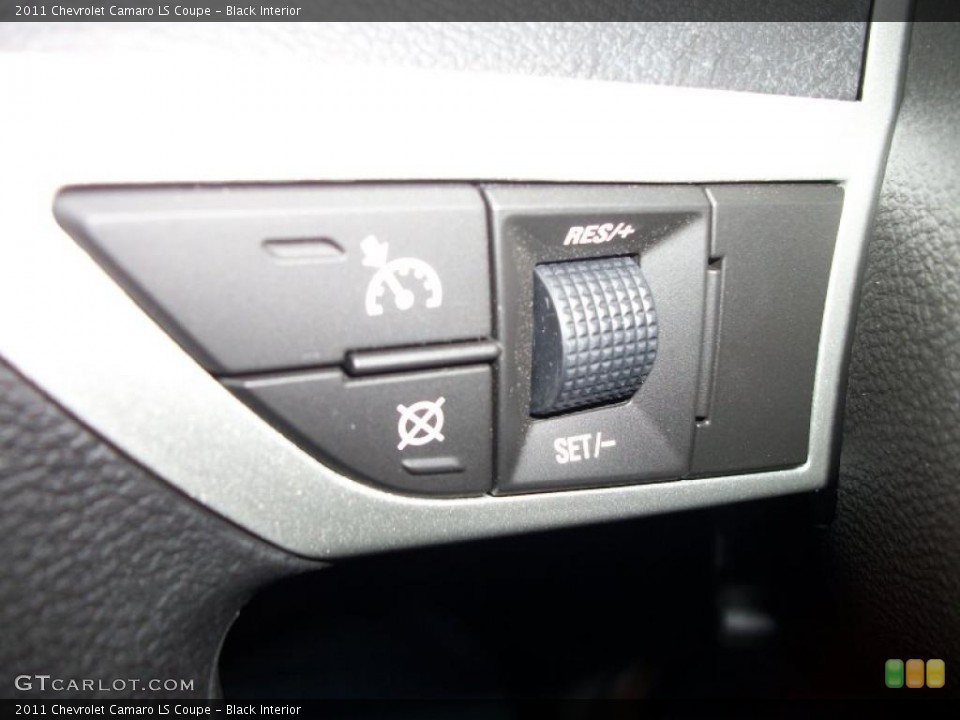 Black Interior Controls for the 2011 Chevrolet Camaro LS Coupe #38974789