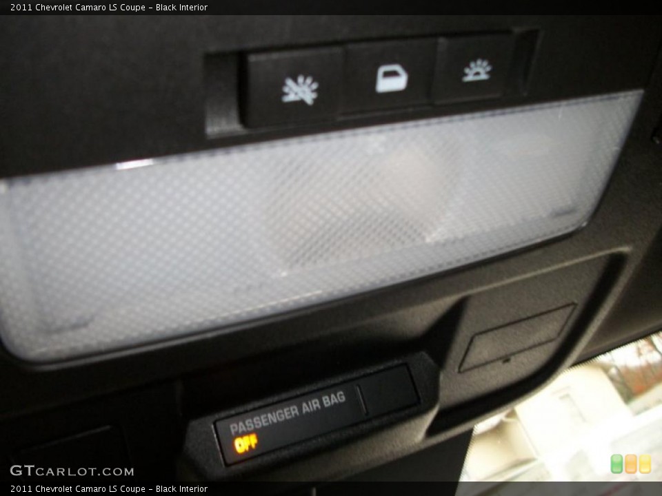 Black Interior Controls for the 2011 Chevrolet Camaro LS Coupe #38974861