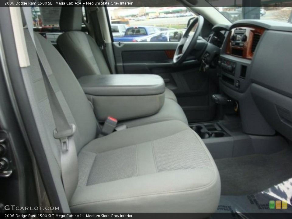 Medium Slate Gray Interior Photo for the 2006 Dodge Ram 1500 SLT Mega Cab 4x4 #38975082