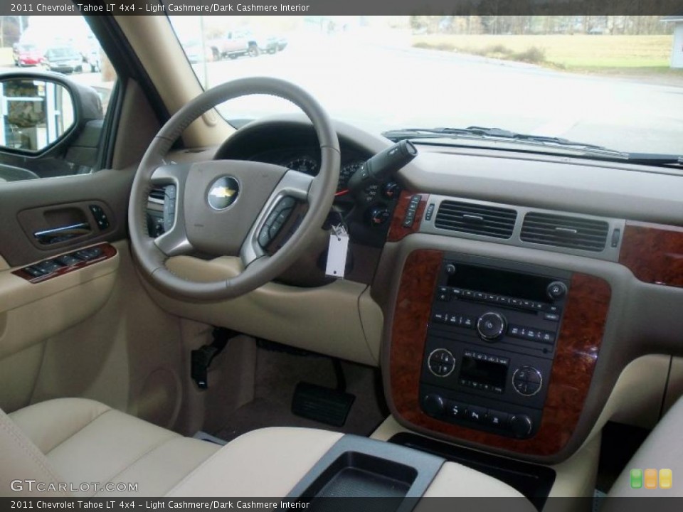 Light Cashmere/Dark Cashmere Interior Dashboard for the 2011 Chevrolet Tahoe LT 4x4 #38975086