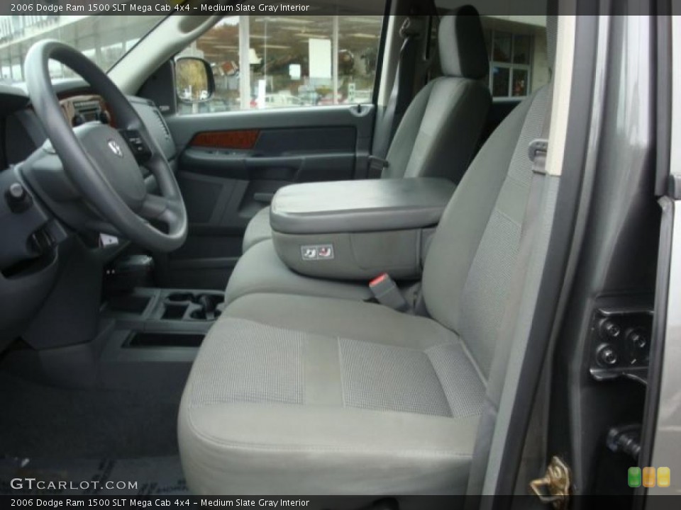 Medium Slate Gray Interior Photo for the 2006 Dodge Ram 1500 SLT Mega Cab 4x4 #38975150