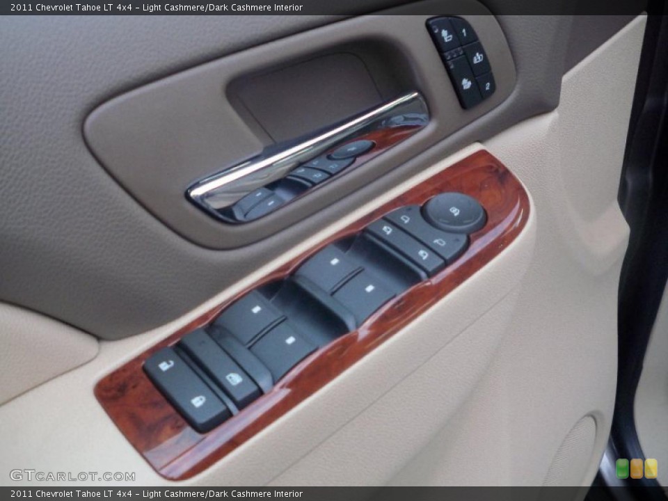 Light Cashmere/Dark Cashmere Interior Controls for the 2011 Chevrolet Tahoe LT 4x4 #38975286
