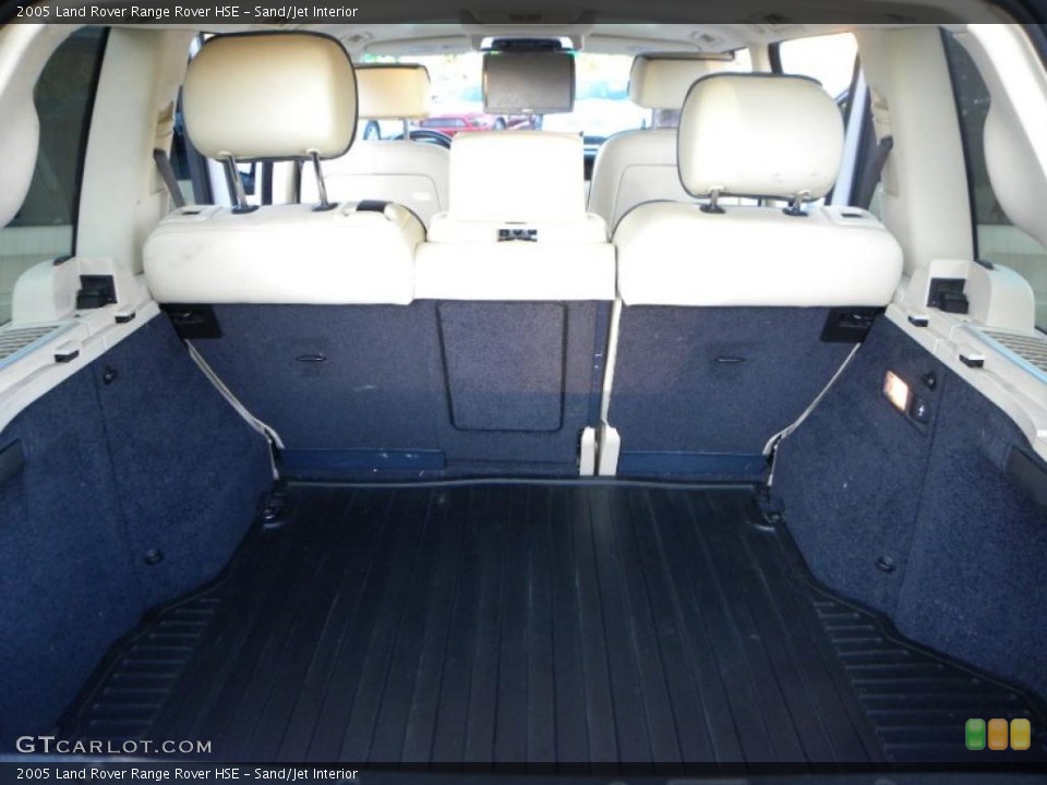 Sand/Jet Interior Trunk for the 2005 Land Rover Range Rover HSE #38975906