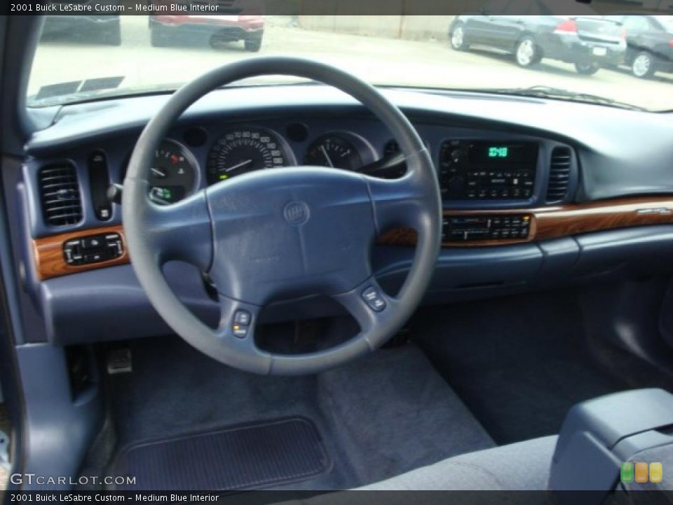 Medium Blue Interior Dashboard for the 2001 Buick LeSabre Custom #38976064