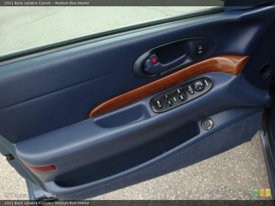 Medium Blue Interior Door Panel for the 2001 Buick LeSabre Custom #38976072