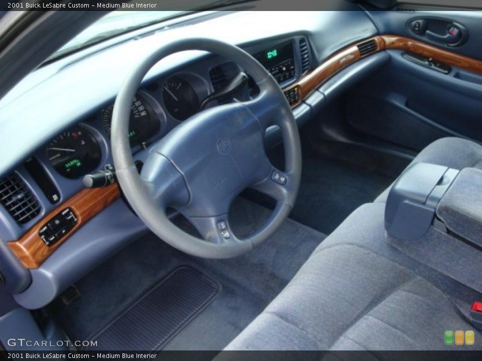 Medium Blue 2001 Buick LeSabre Interiors