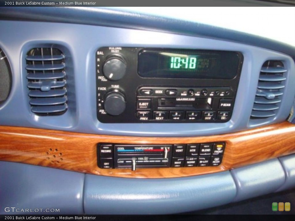 Medium Blue Interior Controls for the 2001 Buick LeSabre Custom #38976101