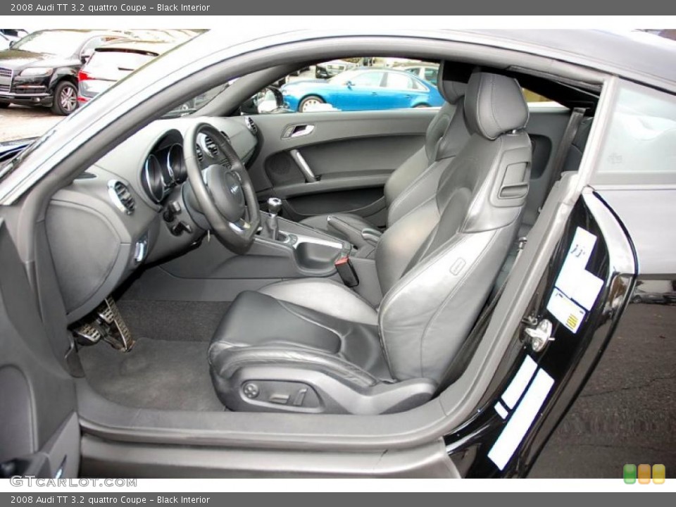 Black Interior Photo for the 2008 Audi TT 3.2 quattro Coupe #38977928