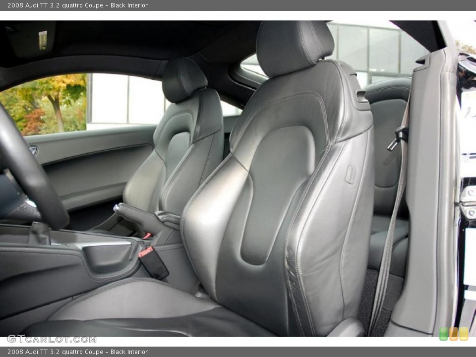Black Interior Photo for the 2008 Audi TT 3.2 quattro Coupe #38977976