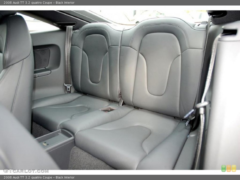 Black Interior Photo for the 2008 Audi TT 3.2 quattro Coupe #38978017