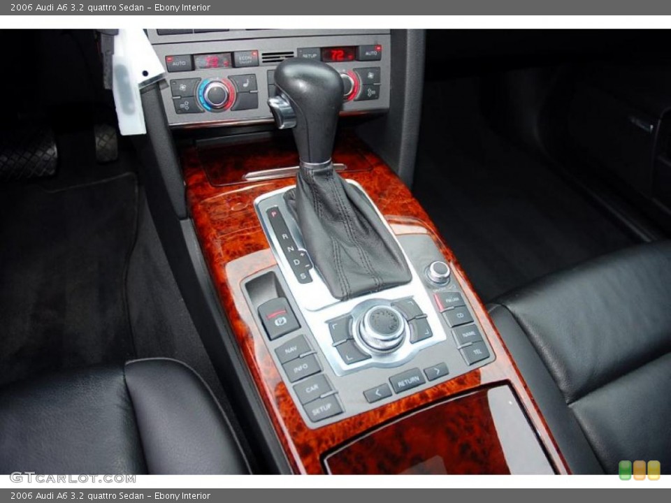 Ebony Interior Transmission for the 2006 Audi A6 3.2 quattro Sedan #38978867
