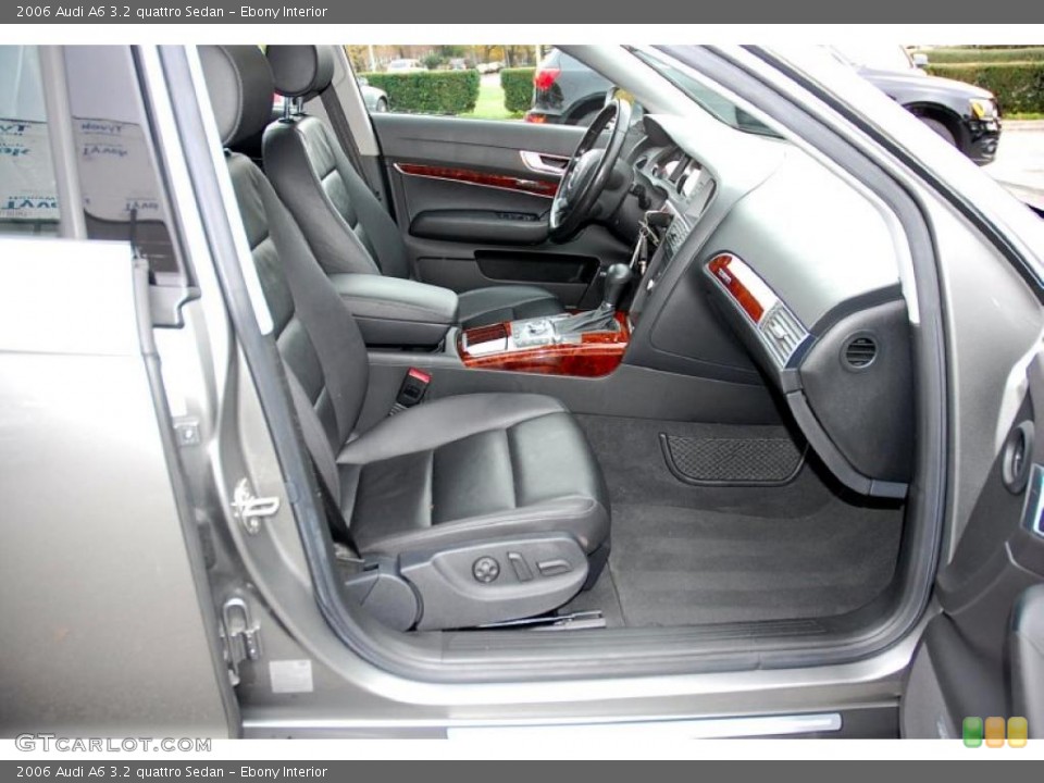 Ebony Interior Photo for the 2006 Audi A6 3.2 quattro Sedan #38978951