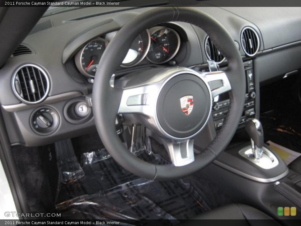 Black Interior Photo for the 2011 Porsche Cayman  #38979023