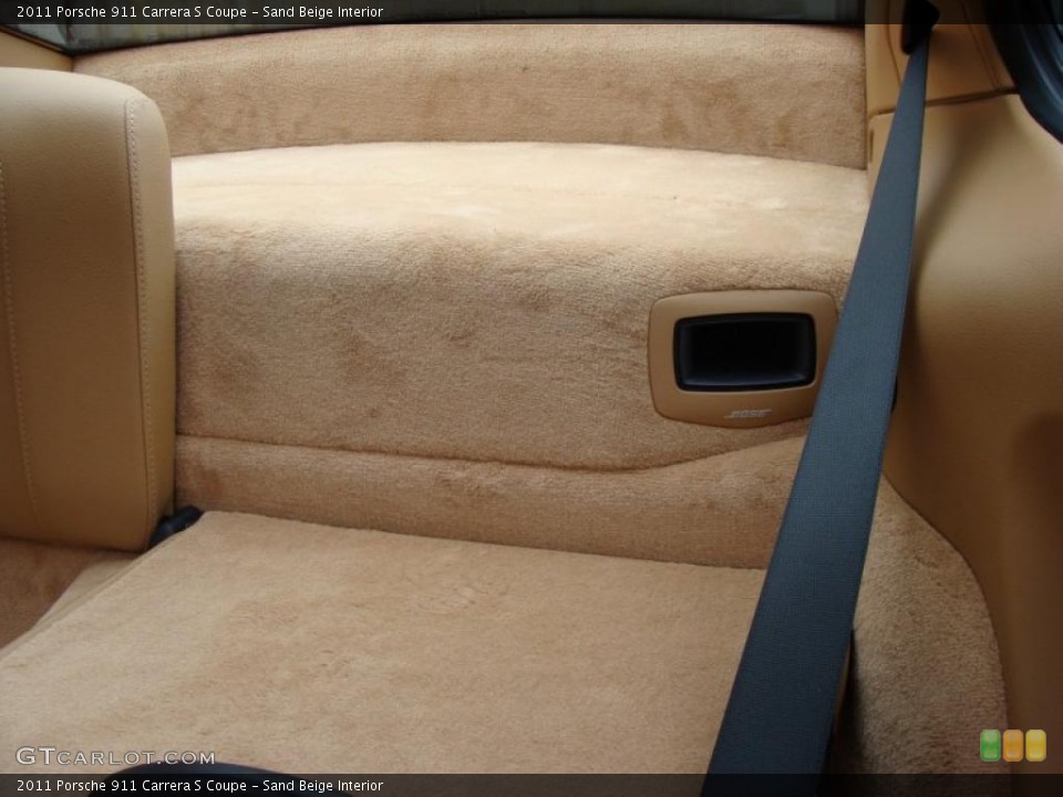 Sand Beige Interior Photo for the 2011 Porsche 911 Carrera S Coupe #38981841