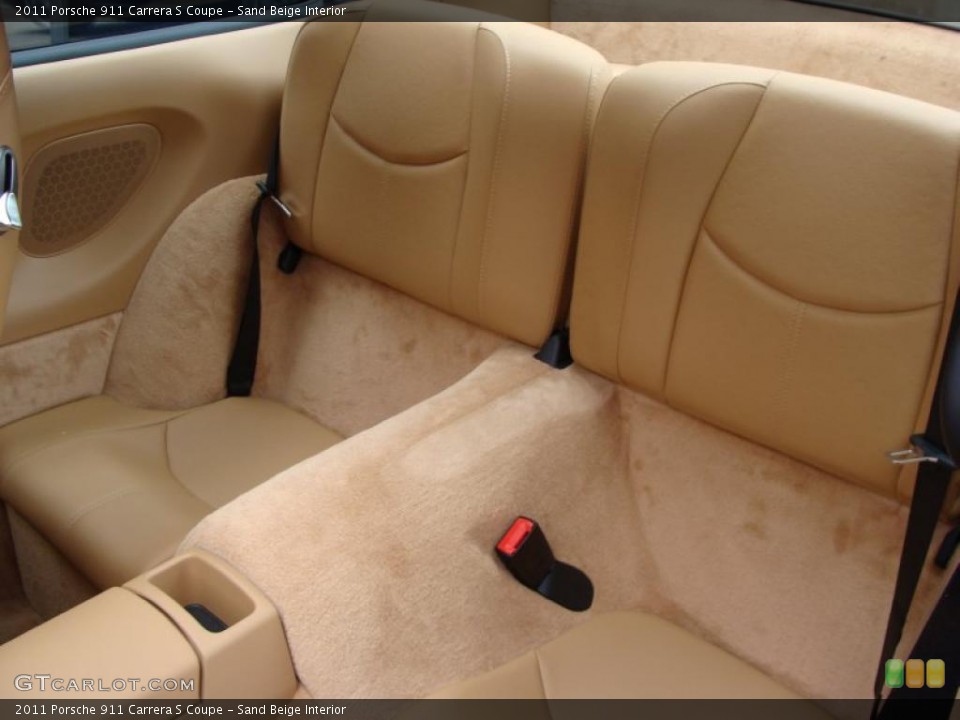 Sand Beige Interior Photo for the 2011 Porsche 911 Carrera S Coupe #38981865
