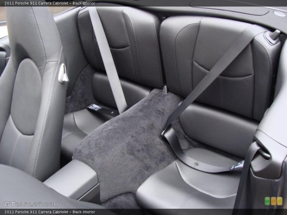 Black Interior Photo for the 2011 Porsche 911 Carrera Cabriolet #38982129