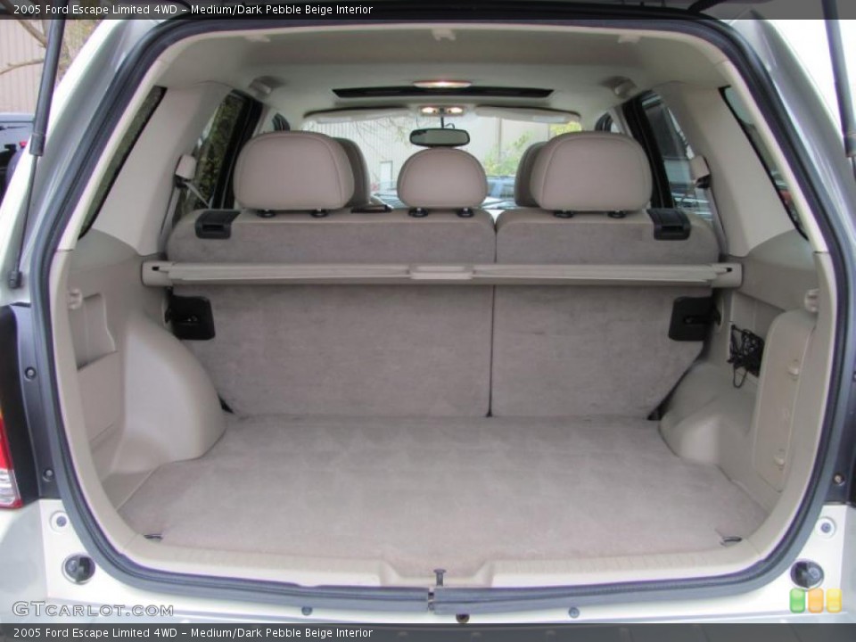 Medium/Dark Pebble Beige Interior Trunk for the 2005 Ford Escape Limited 4WD #38982713
