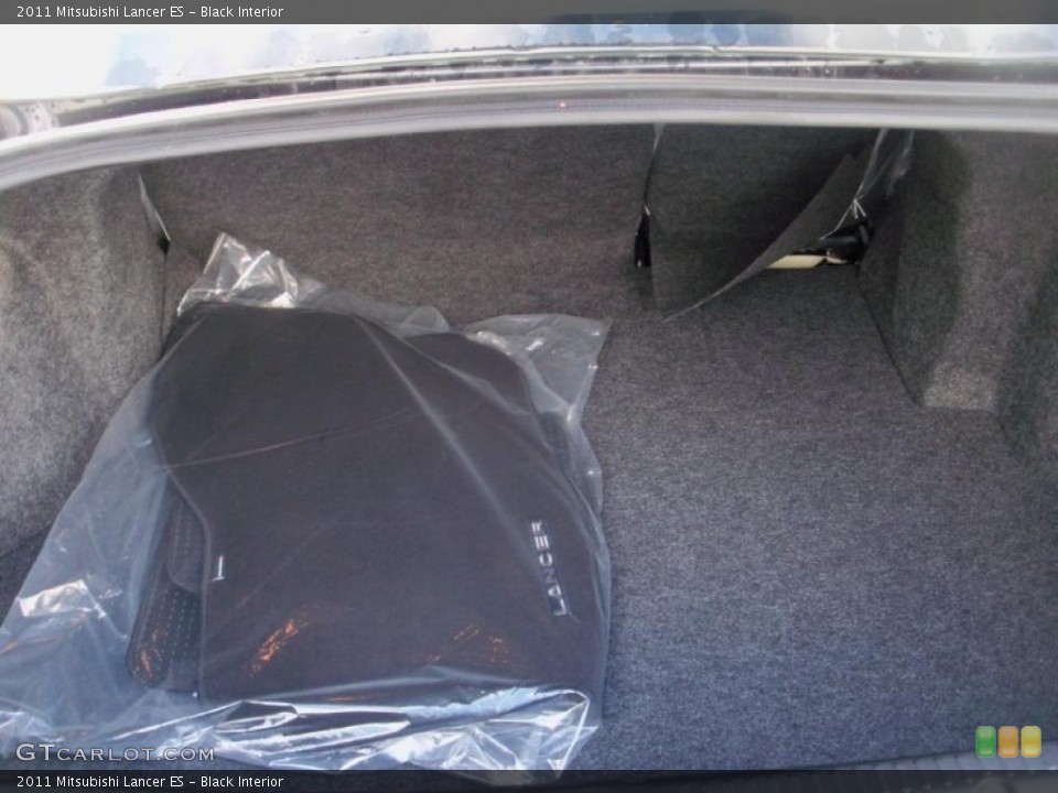 Black Interior Trunk for the 2011 Mitsubishi Lancer ES #38983557