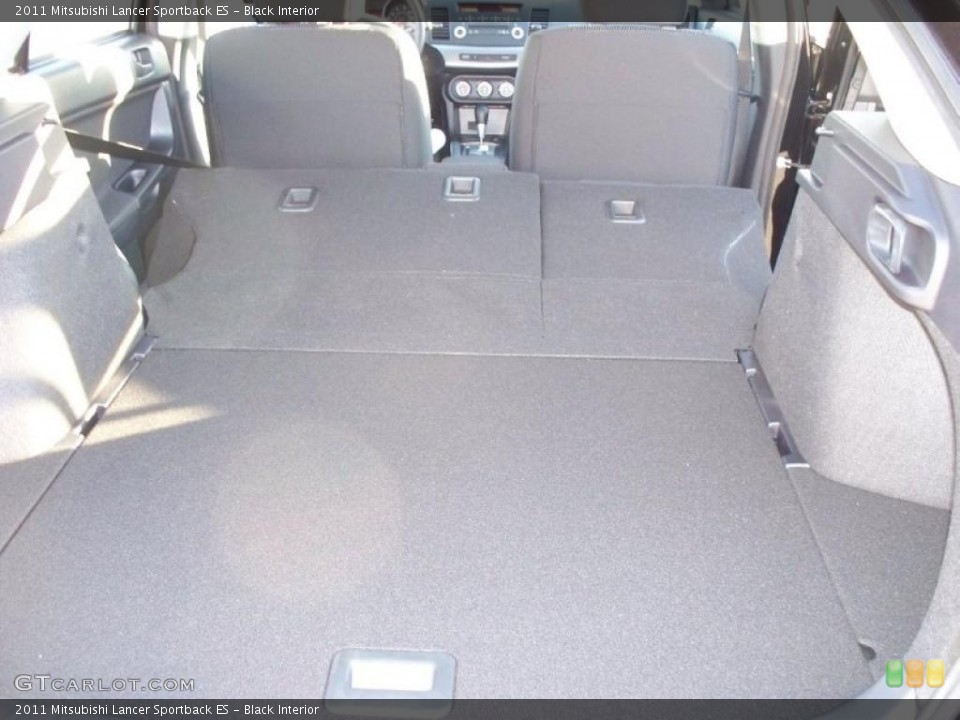 Black Interior Trunk for the 2011 Mitsubishi Lancer Sportback ES #38983901