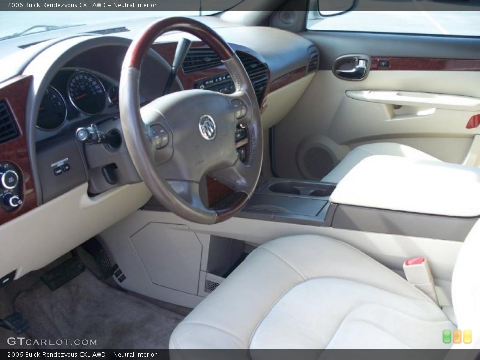 Neutral Interior Prime Interior for the 2006 Buick Rendezvous CXL AWD #38984641