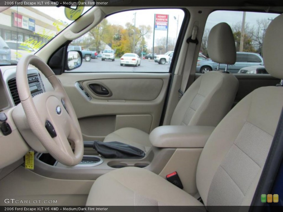 Medium/Dark Flint Interior Photo for the 2006 Ford Escape XLT V6 4WD #38984825
