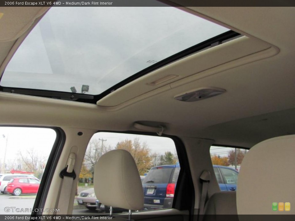 Medium/Dark Flint Interior Sunroof for the 2006 Ford Escape XLT V6 4WD #38984849