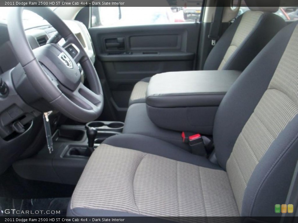 Dark Slate Interior Photo for the 2011 Dodge Ram 2500 HD ST Crew Cab 4x4 #38985641