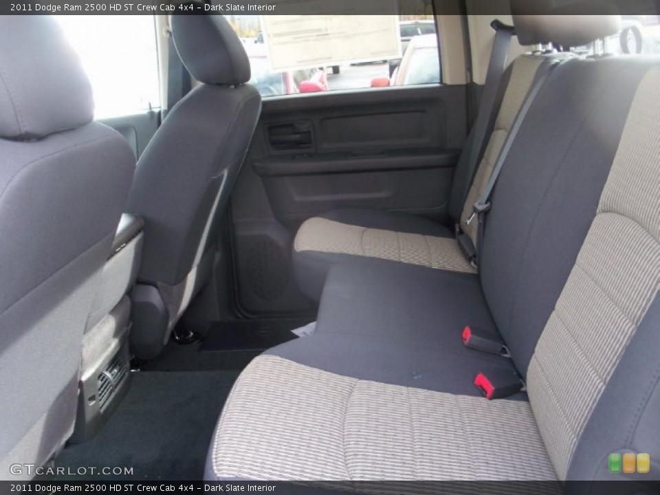 Dark Slate Interior Photo for the 2011 Dodge Ram 2500 HD ST Crew Cab 4x4 #38985661