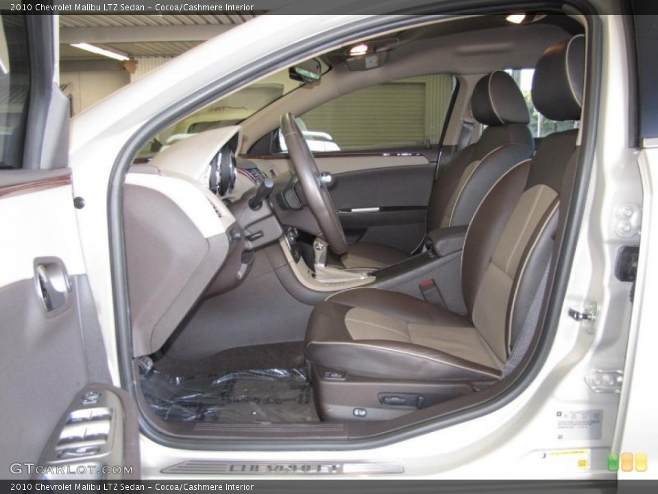 Cocoa/Cashmere Interior Photo for the 2010 Chevrolet Malibu LTZ Sedan #38987581