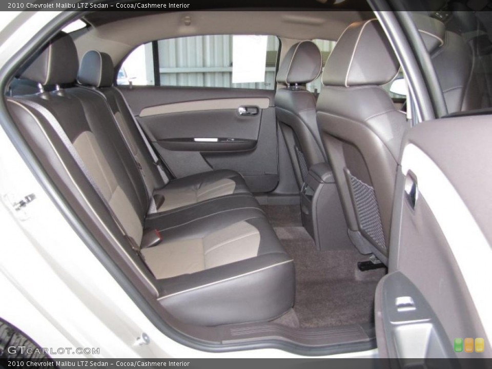 Cocoa/Cashmere Interior Photo for the 2010 Chevrolet Malibu LTZ Sedan #38987605