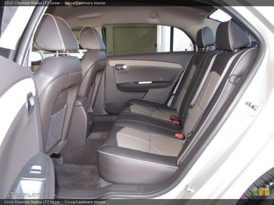 Cocoa/Cashmere Interior Photo for the 2010 Chevrolet Malibu LTZ Sedan #38987621