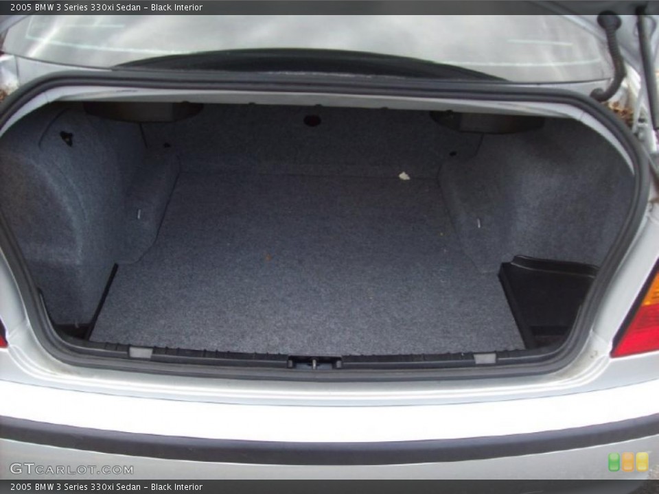 Black Interior Trunk for the 2005 BMW 3 Series 330xi Sedan #38988217