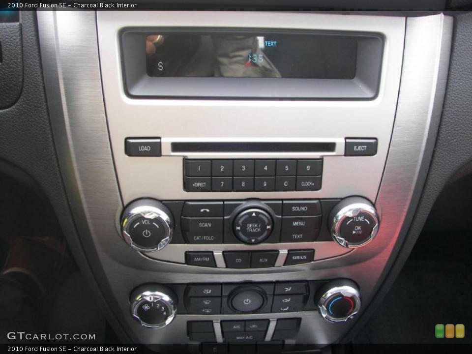 Charcoal Black Interior Controls for the 2010 Ford Fusion SE #38988797
