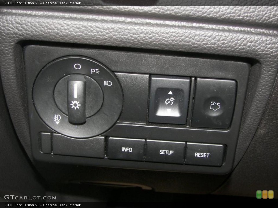 Charcoal Black Interior Controls for the 2010 Ford Fusion SE #38988805