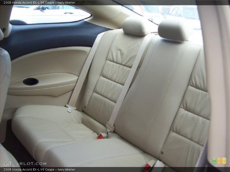 Ivory Interior Photo for the 2008 Honda Accord EX-L V6 Coupe #38989053