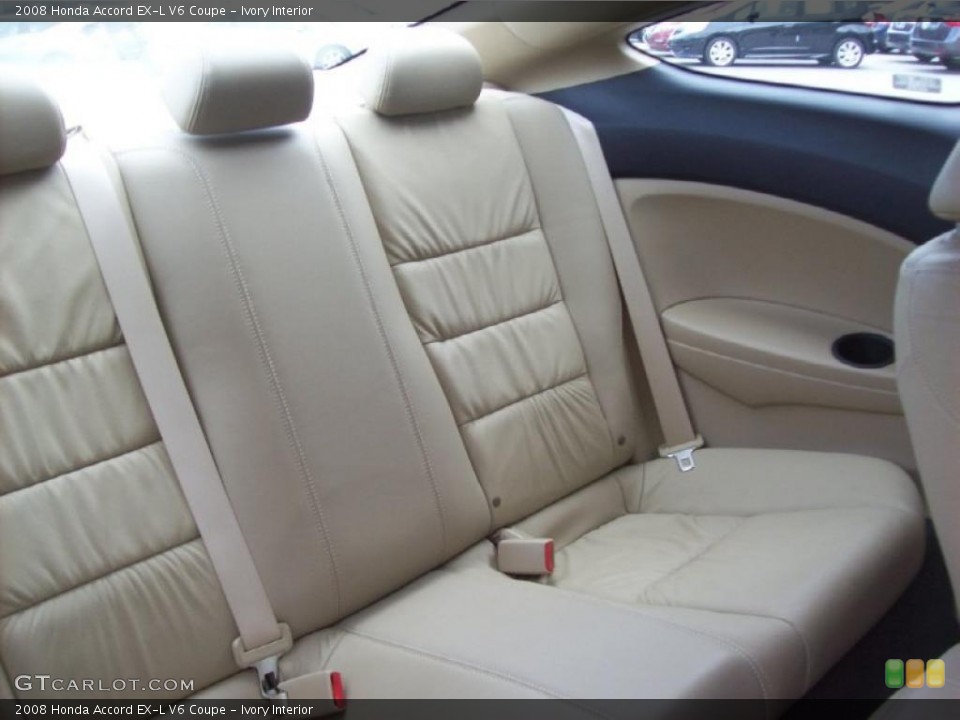 Ivory Interior Photo for the 2008 Honda Accord EX-L V6 Coupe #38989061
