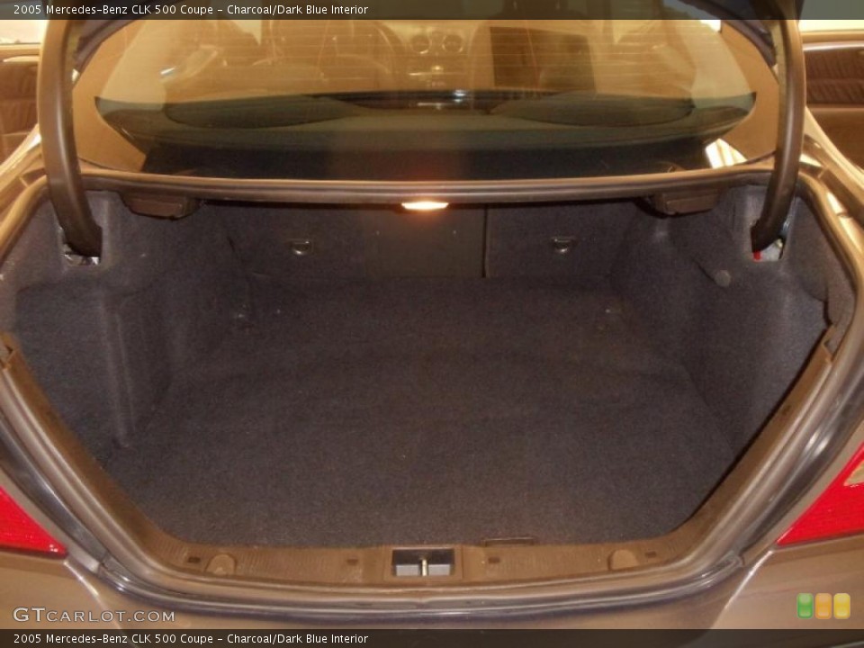 Charcoal/Dark Blue Interior Trunk for the 2005 Mercedes-Benz CLK 500 Coupe #38990573