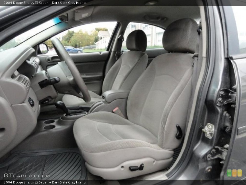 Dark Slate Gray Interior Photo for the 2004 Dodge Stratus ES Sedan #38990761